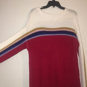 true craft over sized sweater!